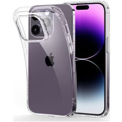 Mobigear Basics Transparentní iPhone 14 Plus Flexibilní TPU Zadní kryt - Průhledná