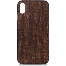Mobigear Nature iPhone XS Max TPU flexible Carcasa - Ebony