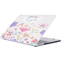 Mobigear Flowers MacBook Pro 15 pulgadas (2016-2019) Carcasa rígida para MacBook - Model 29 - Modelo A1707 / A1990