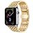 Mobigear Dragon Steel Apple Watch Strap Butterfly closure - 49/46/45/44 mm - Gold
