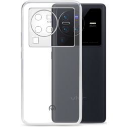 Mobilize Gelly Transparentní Vivo X80 Pro Flexibilní TPU Zadní kryt - Průhledná