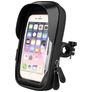 Mobigear Weather Shield Soporte de bicicleta Fijación al manillar Funda Universal (max 17 cm x 9 cm) - Negro