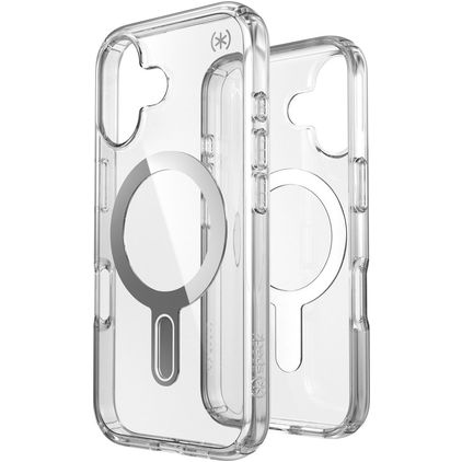 Speck Presidio Perfect Clear iPhone 16 MagSafe Hardcase Etui plecki Wstrząsoodporne - Przezroczysty