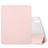 Mobigear Tri-Fold Gel iPad 10 (2022) TPU / Leatherette Wallet case + Stylus Holder - Pink