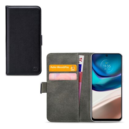 Mobilize Classic Gelly Wallet Motorola Moto G42 Etui z klapką typu portfel - Czarny