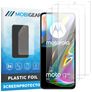 Mobigear Motorola Moto G82 Näytönsuoja Kalvo - Suojakuoren kanssa yhteensopiva (3 kpl)