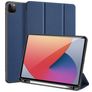 Dux Ducis Domo iPad Pro 11 pulgadas (2021) Funda tipo libro + Portalápices - Azul