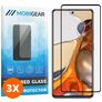 Mobigear Premium Xiaomi 11T Pro Vidro temperado Película de ecrã - Compatível com capas - Preto (Pack de 3)