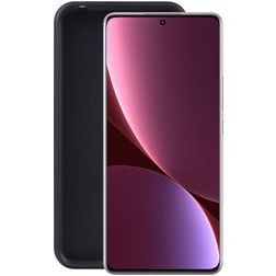 Mobigear Colors Xiaomi 12 Lite Flexibilní TPU Zadní kryt - Černá