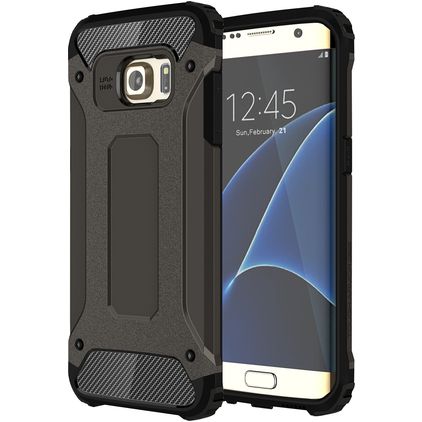 Mobigear Outdoor Samsung Galaxy S7 Edge Hardcase Back cover Antiurto - Nero