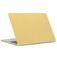 Mobigear Sparkling Cream MacBook Pro 13 tommer (2016-2023) Hardshell Laptopcover MacBook Case - Gul - Model A1706 / A1708 / A1989 / A2159 / A2289 / A2251 / A2338