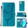 Mobigear Butterfly Realme 9 Pro Wallet case - Blue