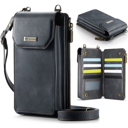 CaseMe ME40 Crossbody Torebka na telefon - Large - Czarny
