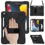 Mobigear SureGrip XGuard iPad 7 (2019) Case Plastic / Silicone Back cover + Stylus Holder + Shoulder Strap + Stand - Black