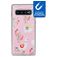 My Style Magneta Samsung Galaxy S10 Elastyczne TPU Etui plecki - Pink Alpaca