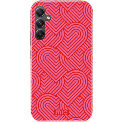 MIO Samsung Galaxy A34 MagSafe Funda Plástico rígido Carcasa - Wild Hearts