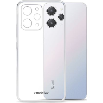 Mobilize Gelly Clear Xiaomi Redmi 12 Elastyczne TPU Etui plecki - Przezroczysty