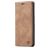 CaseMe 013 Samsung Galaxy A21s Funda tipo libro Cartera - Marrón