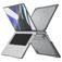 Mobigear Shockproof MacBook Pro 14 polegadas (2021-2026) Capa rígida para MacBook - Cinzento - Modelo A2442 / A2779 / A2918 / A2992 / A3401 / A3112 / A3434 / A3427 / A3426
