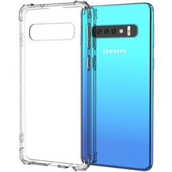 Mobigear Cushion Transparente Samsung Galaxy S10 TPU flexível Capa traseira Antichoque - Transparente