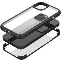 Mobilize 360 Protection iPhone 14 Pro Max Hårdt Bagsidecover Stødsikkert - Sort