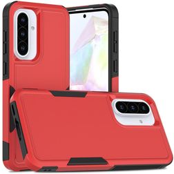 Mobigear Heavy Armor Samsung Galaxy A36 Hårdt Bagsidecover Stødsikkert - Rød