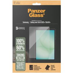 PanzerGlass Ultra-Wide Fit Samsung Galaxy Tab A11 Plus Cristal templado Protector de pantalla - Compatible con fundas - Ultra-Wide-Fit