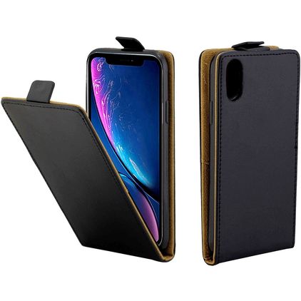 Mobigear Business iPhone XR Läppäkotelo - Musta