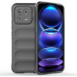 Mobigear Bumpy Xiaomi 13 TPU flessibile Back cover - Antracite