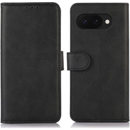 Mobigear Wallet Google Pixel 9a Cover a libro portafoglio - Nero