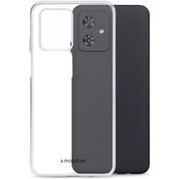 Mobilize Gelly Transparente Motorola Moto G54 TPU flexible Carcasa - Transparente