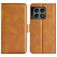 Mobigear Slim Magnet OnePlus 10 Pro Wallet case - Cognac