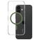 CARE by PanzerGlass Urban Combat iPhone 16 MagSafe Plástico rígido Capa traseira - Transparente / Verde