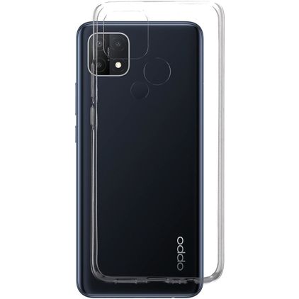 Mobiparts Classic Transparente OPPO A15 TPU flexible Carcasa - Transparente