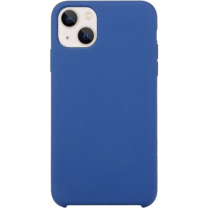 Mobigear Rubber Touch iPhone 15 Plus Silicone Back cover - Blu scuro