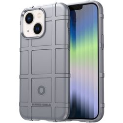 Mobigear Rugged Shield iPhone 14 Plus Flexible TPU Back cover Shockproof - Grey