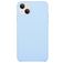 Mobigear Rubber Touch iPhone 15 Plus Silikone Bagsidecover - Blå