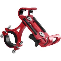 Mobigear Alloy Fixing Phone Bike / Motor Mount Handlebar Mount Clamp Universal - Red