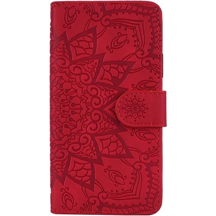 Mobigear Mandala iPhone 11 Pro Max Wallet case - Red
