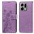 Mobigear Flowers OPPO Find X9 Funda tipo libro Cartera - Morado