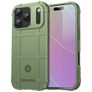 Mobigear Rugged Shield iPhone 18 Pro TPU flessibile Back cover Antiurto - Verde