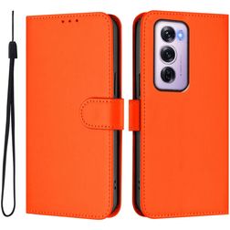 Mobigear Urban Wallet OPPO Reno 12 Pro Plånboksfodral med sedelfack - Orange