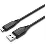 Cygnett Essentials Cable USB-A a Micro USB 1 m - Negro