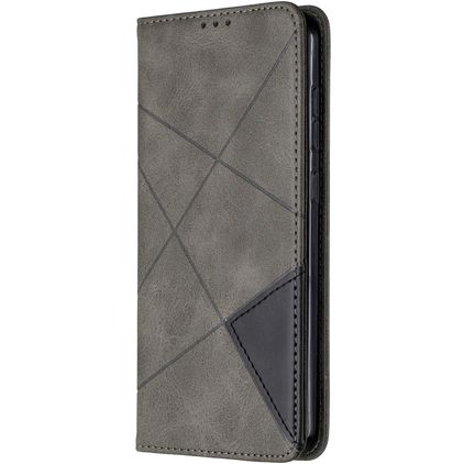 Mobigear Rhombus Slim Nokia 2.3 Lompakkokotelo - Harmaa