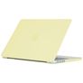 Mobigear Cream Matte MacBook Pro 16 tommer (2021-2026) Hardshell Laptopcover MacBook Case - Gul - Model A2485 / A2780 / A2991 / A3186 / A3428 / A3429
