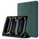 Mobigear Tri-Fold Gel iPad Pro 13 tommer (2025) TPU / Kunstlæder Pungetui + Stylus-holder - Grøn