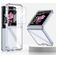 Mobigear Crystal Transparent Samsung Galaxy Z Flip 7 FE Fodral Hårdplast Skal - Transparent