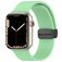 Mobigear Sport Mag Silikon Apple Watch Řemínek Magnetické zapínání - 42/41/40/38 mm - Pastelově zelená