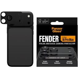 PanzerGlass FENDER iPhone 18 Pro Max Aluminium Camera Protector - Case Friendly - Grey