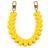 Mobigear Heart Cordón para móvil universal ajustable Plástico rígido - Sunshine Yellow